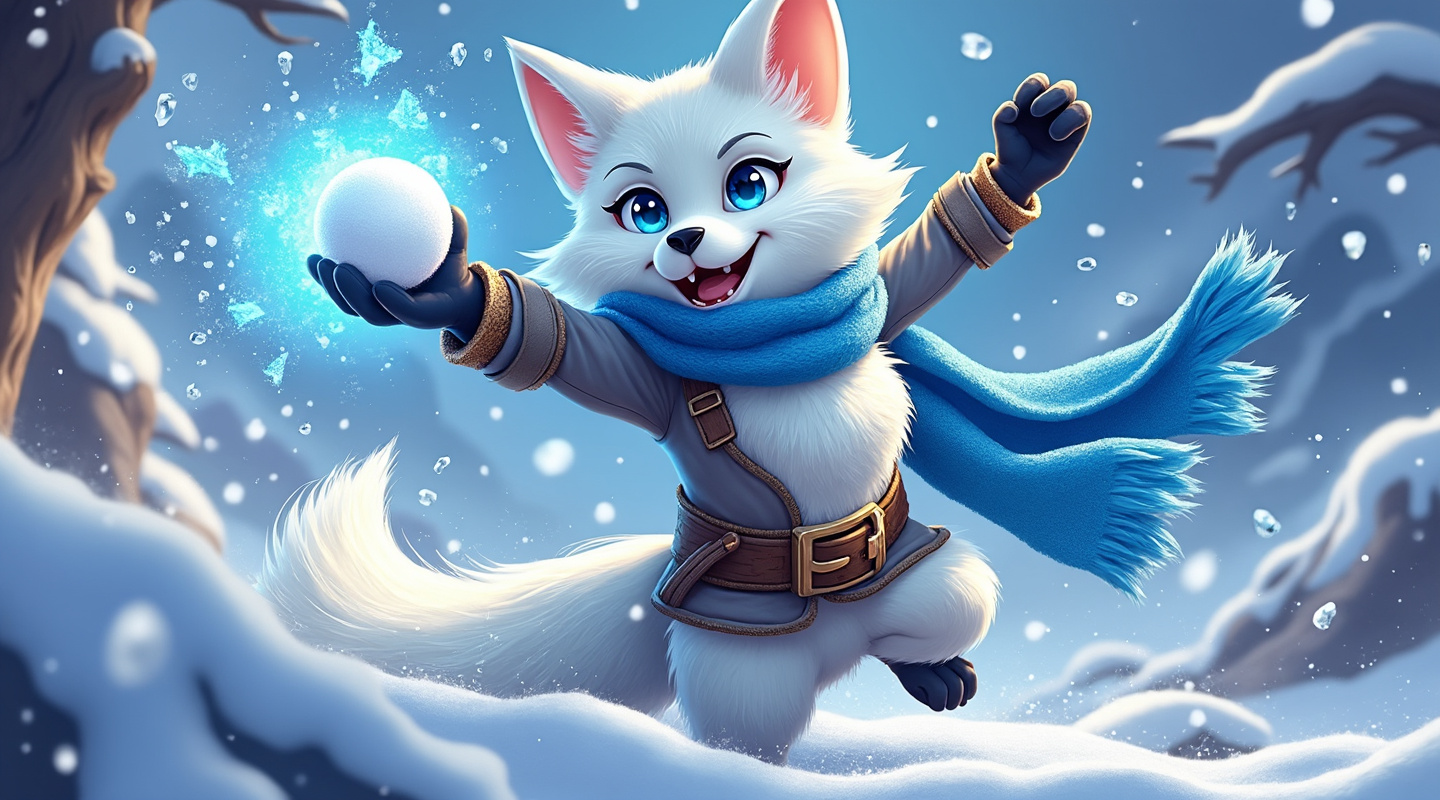 Snow Fox Battle